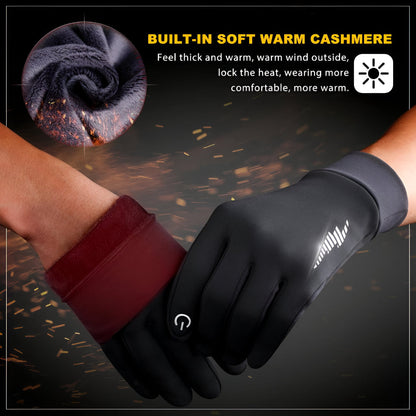 Warm Waterproof Insulated Grip Sports Gloves