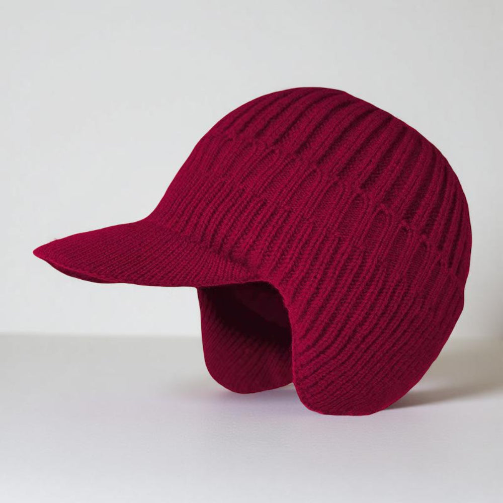 Warm Fleece Beanie Hat with Earflaps
