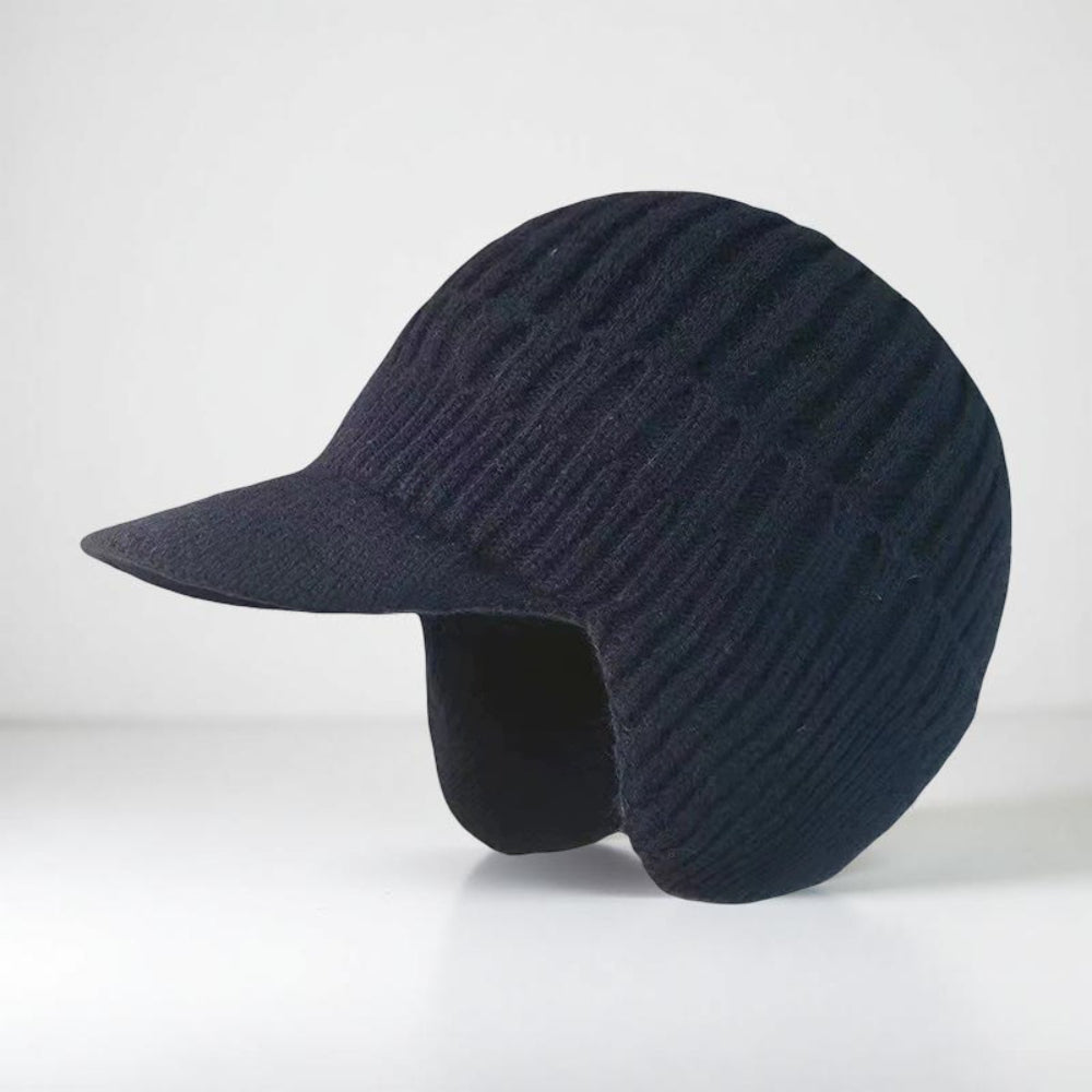 Warm Fleece Beanie Hat with Earflaps