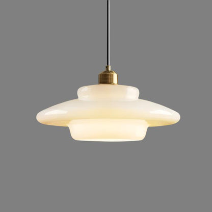 Classic Multi Layer Glass Pendant Lamp