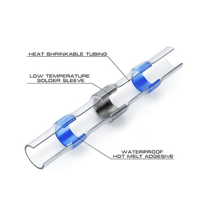 Insulated Heat Shrink Wire Connectors Solder Kit