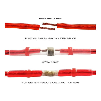 Insulated Heat Shrink Wire Connectors Solder Kit