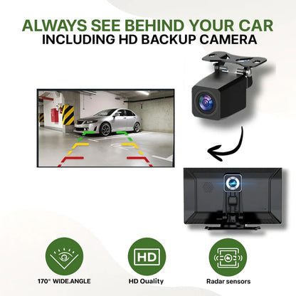 Compact Car Mount Wireless Smartphone Display Kit