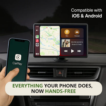 Compact Car Mount Wireless Smartphone Display Kit