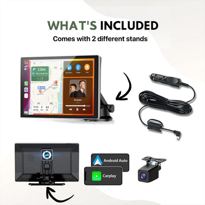 Compact Car Mount Wireless Smartphone Display Kit
