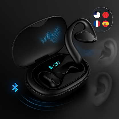 Wireless Instant Voice Translator Earbuds Bluetooth - Lusomart