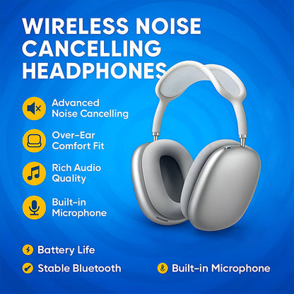 Wireless Bluetooth Headphones with Noise Cancelling Technology