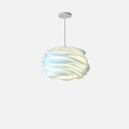 Elegant Glass Pendant Light With Soft Floral Glow