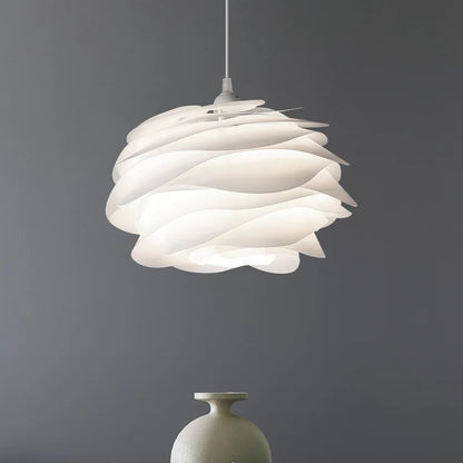Elegant Glass Pendant Light With Soft Floral Glow - Lusomart