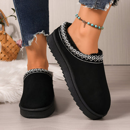 Warm Slip On Winter Shoes for Women