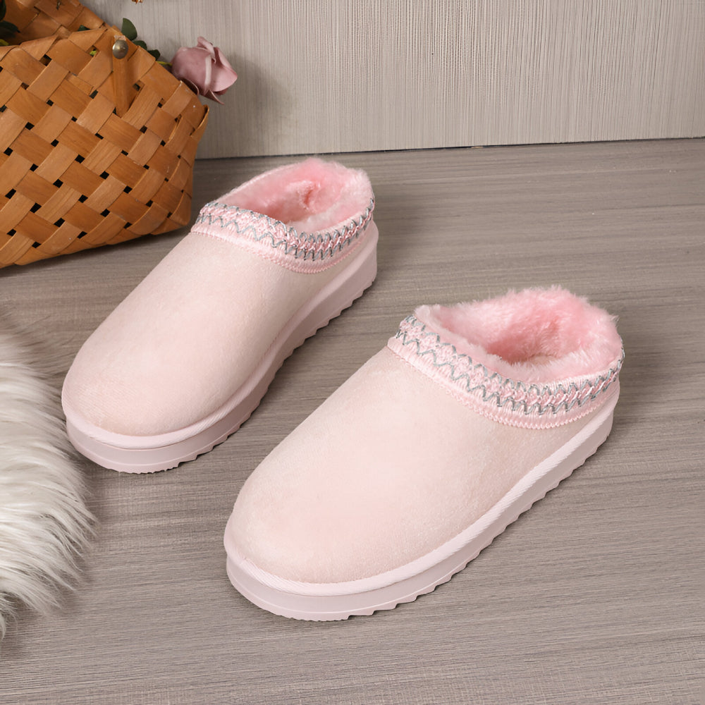 Warm Slip On Winter Shoes for Women