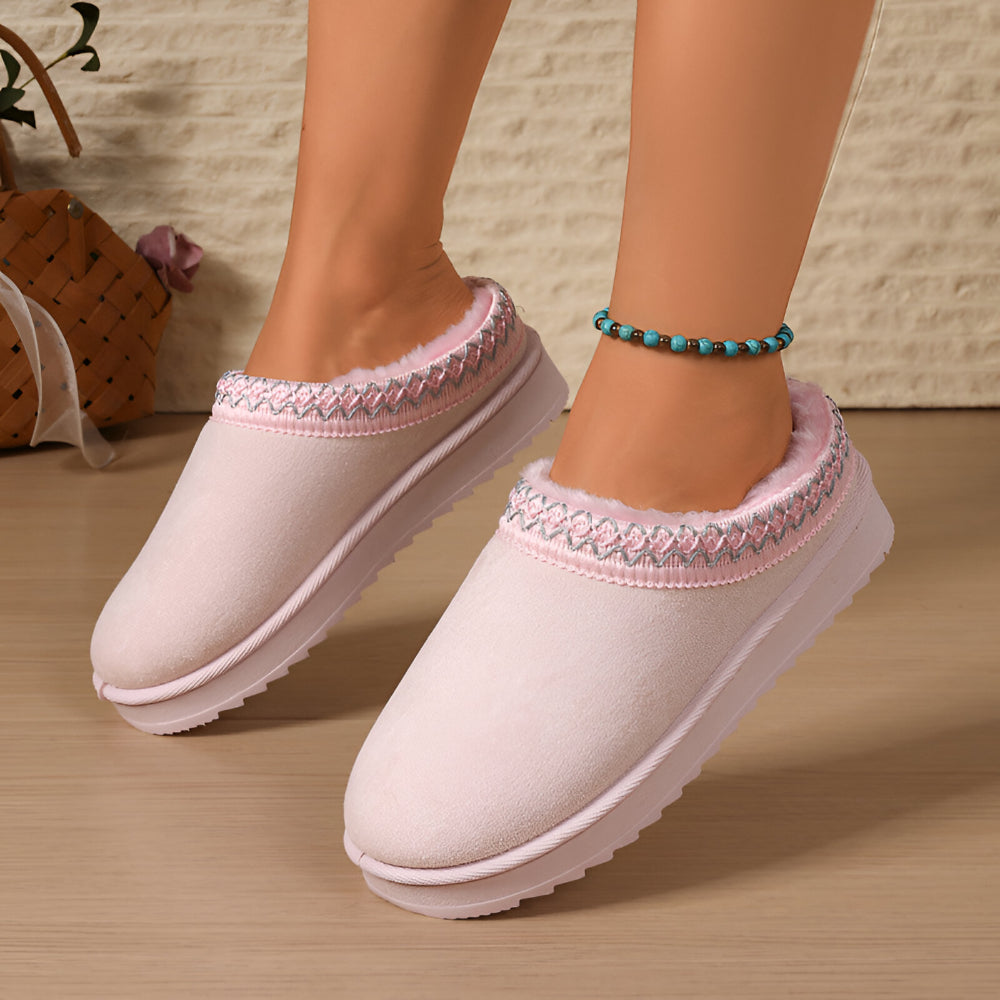 Warm Slip On Winter Shoes for Women