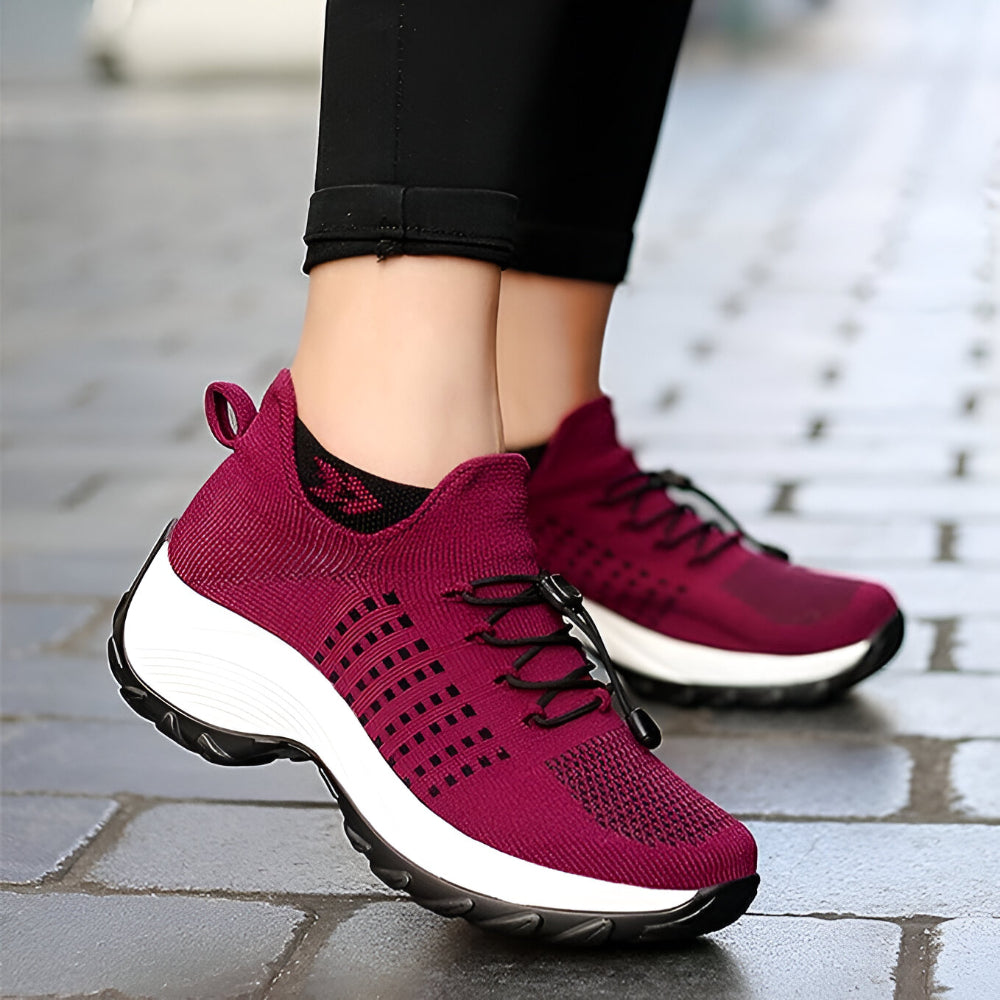 Comfortable Women Running Shoes Athletic Style - Lusomart