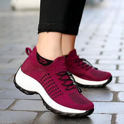 Comfortable Women Running Shoes Athletic Style - Lusomart
