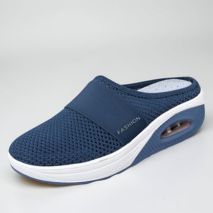 Comfortable Women's Slip On Sneakers Breathable Mesh