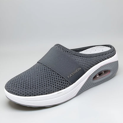 Comfortable Women's Slip On Sneakers Breathable Mesh