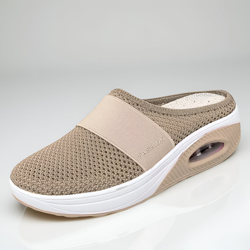 Comfortable Women's Slip On Sneakers Breathable Mesh