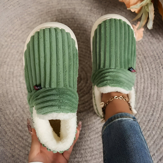 Cozy Women's Indoor Slipper Shoes Warm Non Slip - Lusomart