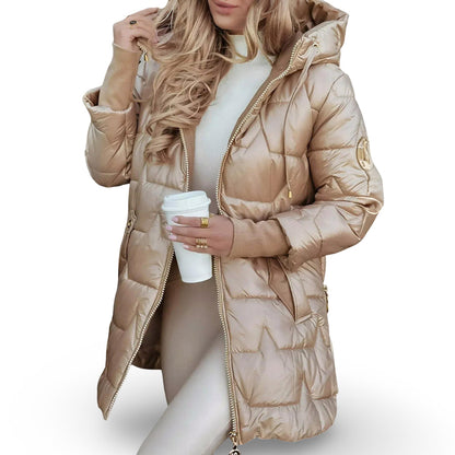 Warm Waterproof Parka Coat for Women