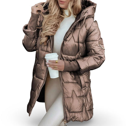 Warm Waterproof Parka Coat for Women