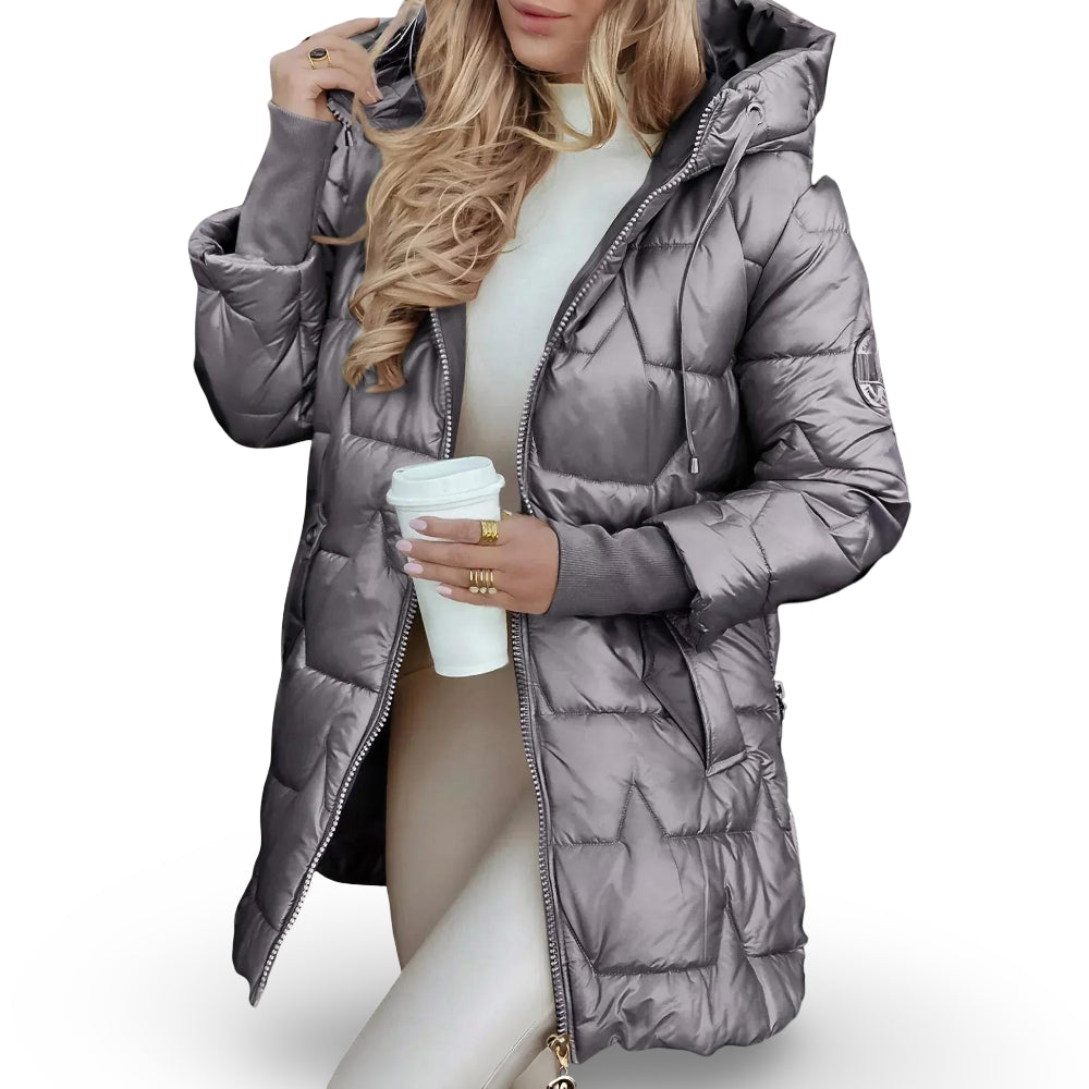 Warm Waterproof Parka Coat for Women