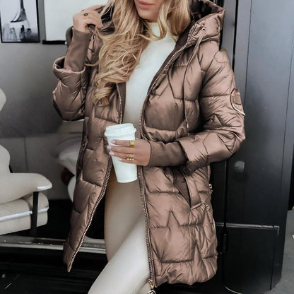 Warm Waterproof Parka Coat for Women