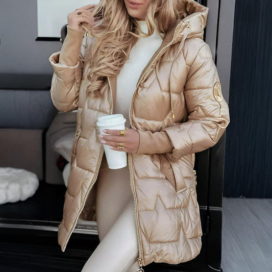 Warm Waterproof Parka Coat for Women - Lusomart