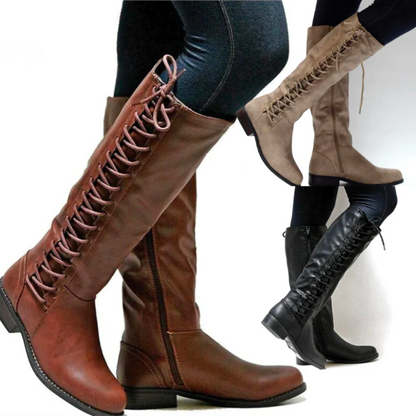 Women’s Black Knee High Boots – Stylish Comfortable Long Boots for Everyday Outfits 1