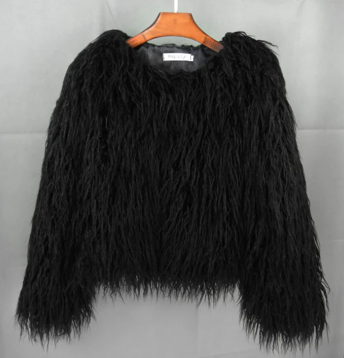 Classic Fit Double Breasted Wool Winter Coat - Lusomart