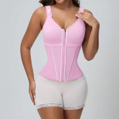 Comfortable Waist Cincher Shapewear Corset Vest with Bra