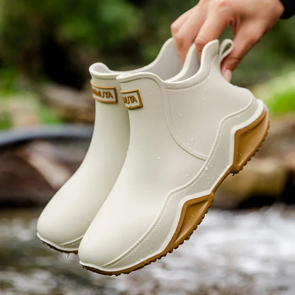 Women’s Waterproof Ankle Boots with Slip-Resistant Outsole and Pull Tab 1