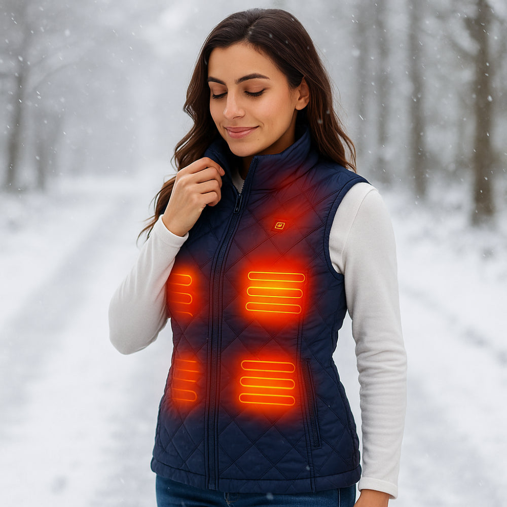 Warm Electric Heated Women's Winter Vest