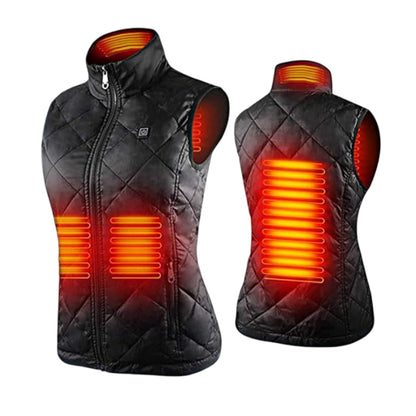 Warm Electric Heated Women's Winter Vest