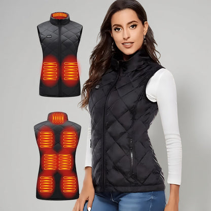 Warm Electric Heated Women's Winter Vest