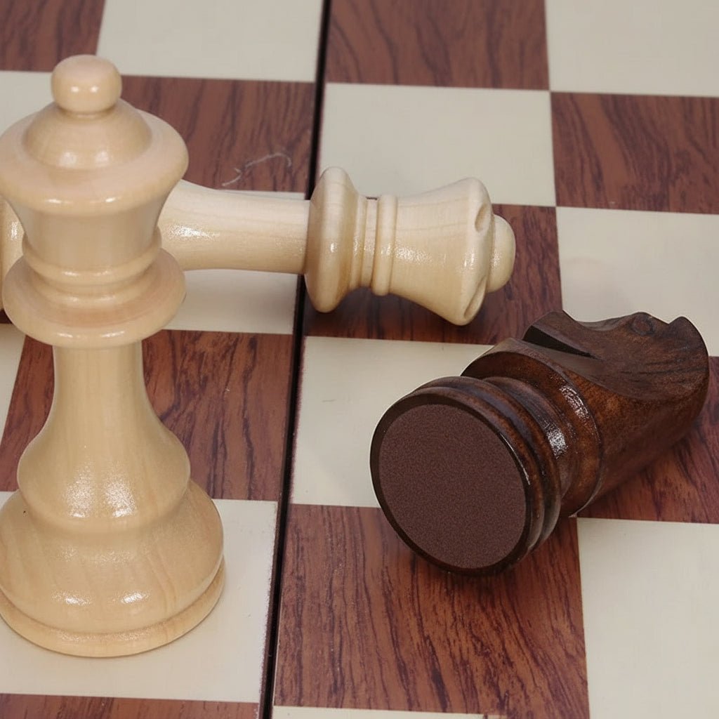 WoodCraft | Elegant Premium Solid Wood Chess Set for Game Enthusiasts 1