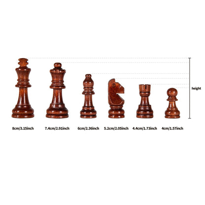WoodCraft | Elegant Premium Solid Wood Chess Set for Game Enthusiasts 4