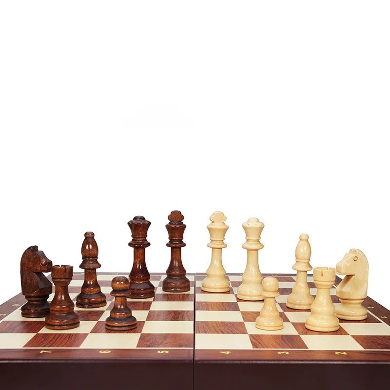 WoodCraft | Elegant Premium Solid Wood Chess Set for Game Enthusiasts 5