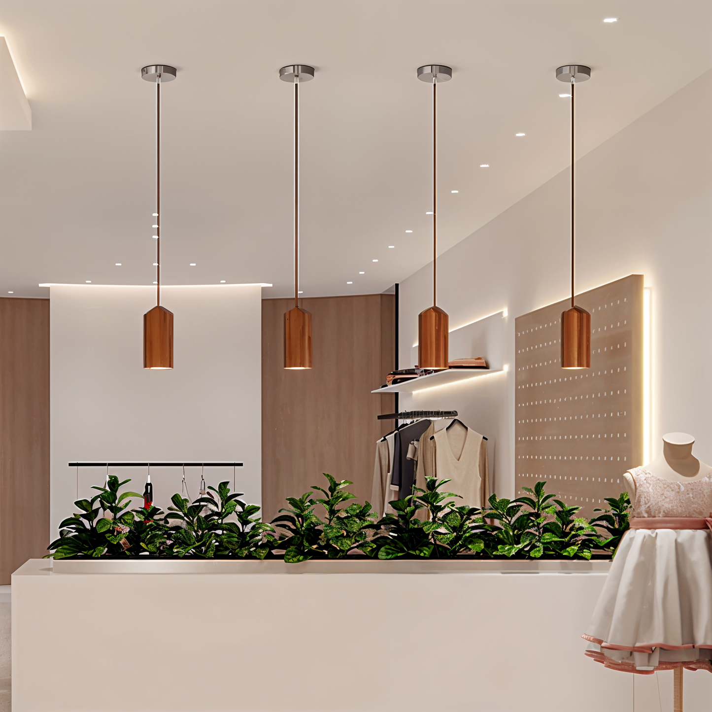 WoodenAura | Elegant Modern Scandinavian Kitchen Pendant Lighting 2