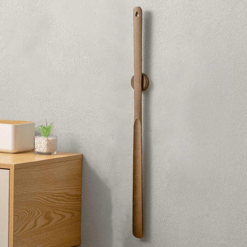 WoodenEase | Elegant Long Handled Shoe Horn for Effortless Shoe Wearing 1