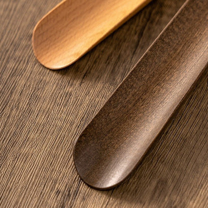 WoodenEase | Elegant Long Handled Shoe Horn for Effortless Shoe Wearing 3