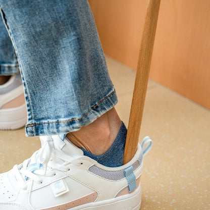 WoodenEase | Elegant Long Handled Shoe Horn for Effortless Shoe Wearing 5