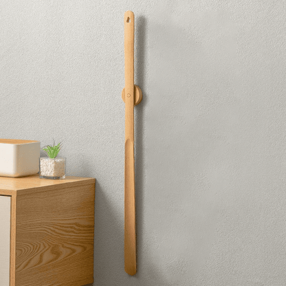 WoodenEase | Elegant Long Handled Shoe Horn for Effortless Shoe Wearing 8