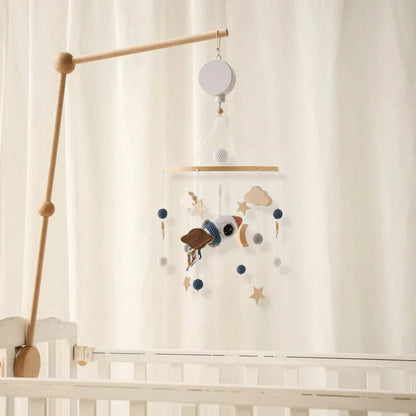 Wooden Baby Mobile – Natural Crib Mobile for Soothing Sleep and Nursery Decor 13