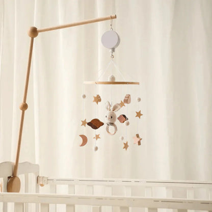Wooden Baby Mobile – Natural Crib Mobile for Soothing Sleep and Nursery Decor 16