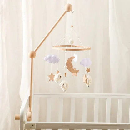 Wooden Baby Mobile – Natural Crib Mobile for Soothing Sleep and Nursery Decor 9