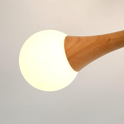 Rustic Wood Pendant Light