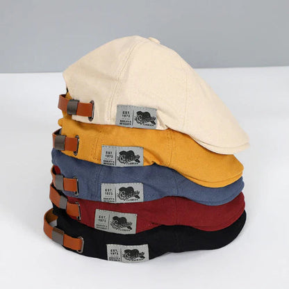 WoolBlend | Stylish Adjustable Men's Classic Beret Hat for All Occasions 1
