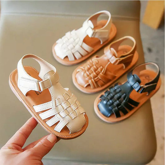Comfortable Kids Summer Sandals, Soft Anti Slip Footwear - Lusomart