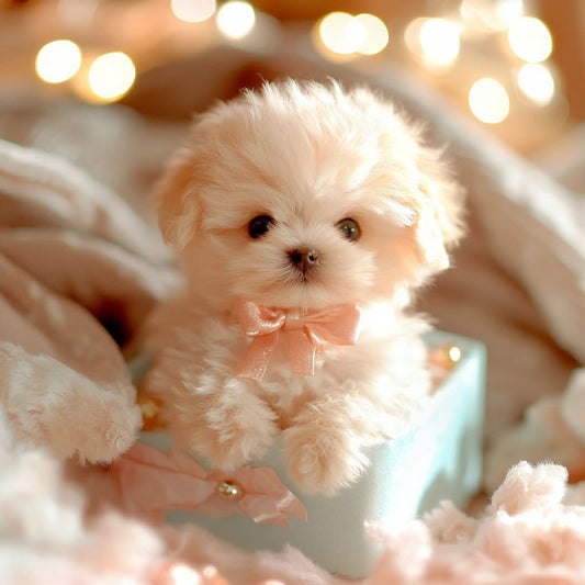 Cuddly Playful Plush Dog Toy for Children - Lusomart