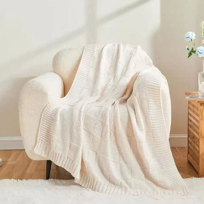 Wyrm Blocks Knitted Quilt Inovessa
